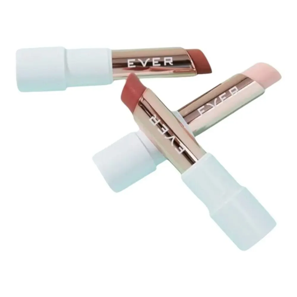 EVER Smooth Peptide Lip Therapy Coral Orange Pink Hydrating Lip Balm NIB